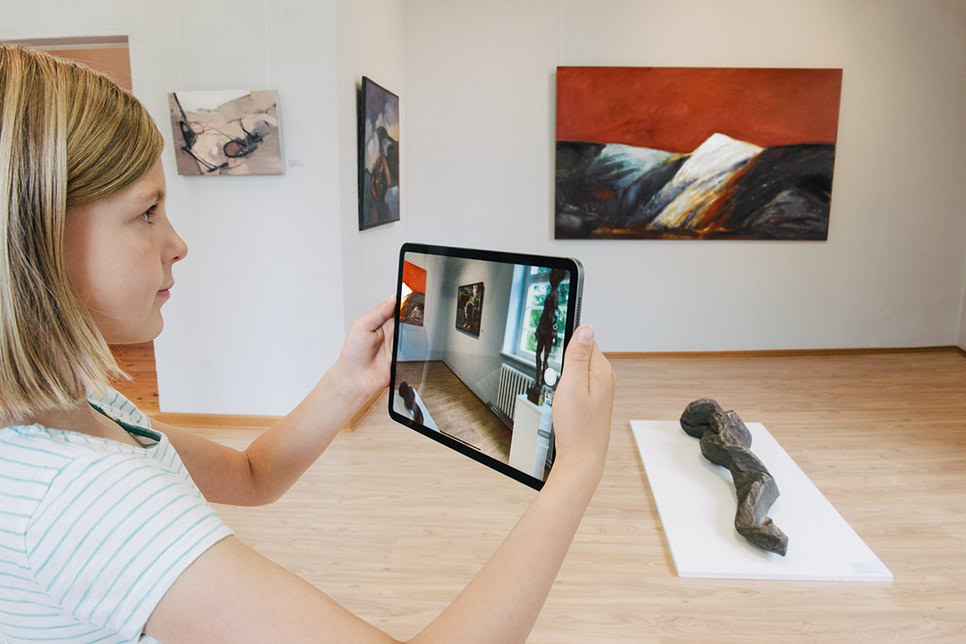 Virtuell und analog die Kunstsammlung Lausitz entdecken. Foto: Rasche