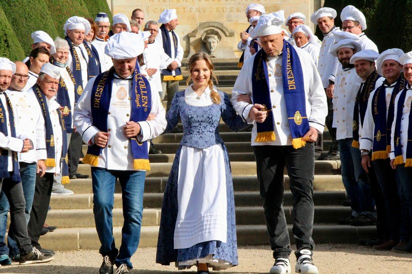 Die offizielle Vorstellung fand heute (4. Oktober) auf Schloss Wackerbarth in Radebeul statt. Fotos: Lindackers
