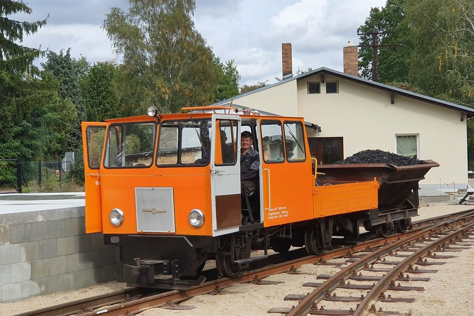 Der Rottenkraftwagen kommt heute bei der Instandhaltung der Strecken der Waldeisenbahn Muskau zum Einsatz.