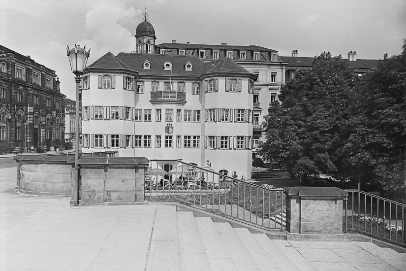 Narrenhäusel im Original vor der Zerstörung 1945, Foto: ElseSeifert/Deutsche Fotothek