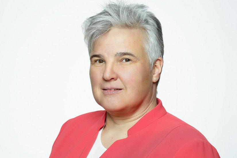 Petra Schlüter, Vorsitzende der Geschäftsführung der Agentur für Arbeit Riesa.         Foto: Hildebrand