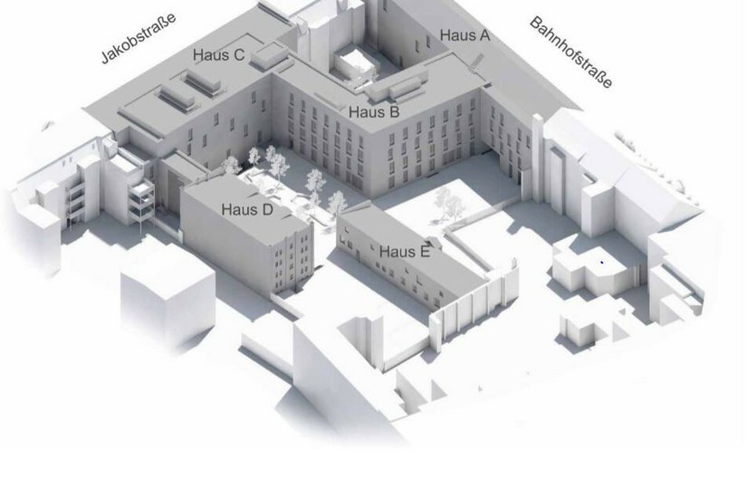 Visualisierung geplanter Gebäudekomplex Sammlungs- und Forschungsgebäude Senckenberg Görlitz. Foto: RBZ Generalplanungsgesellschaft mbH Dresden