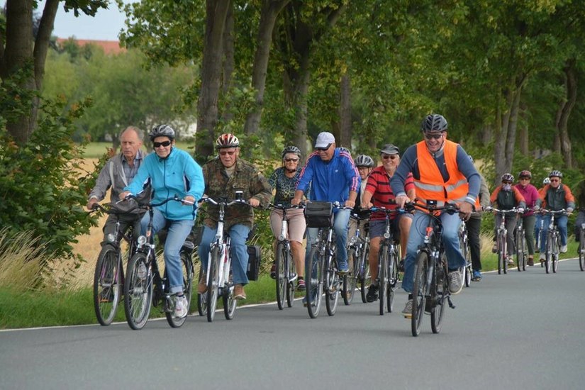 Zur 18. Radtour durch die Lommatzscher Pflege wird am 14. Juli, 9 Uhr, am Seerhausener Sportplatz gestartet.        Foto: Peter Noack