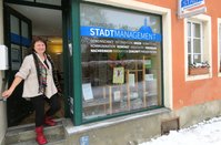 Stadtmanagerin Gisela Förster hat viele Ideen für Neustadt.