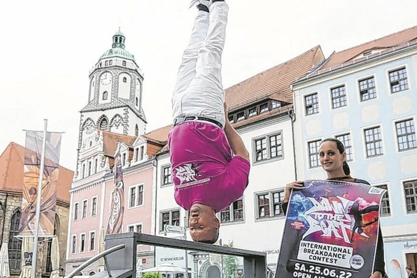 Die besten europäischen Breakdancer zeigen in Meißen wieder ihr Können.  Foto: pm