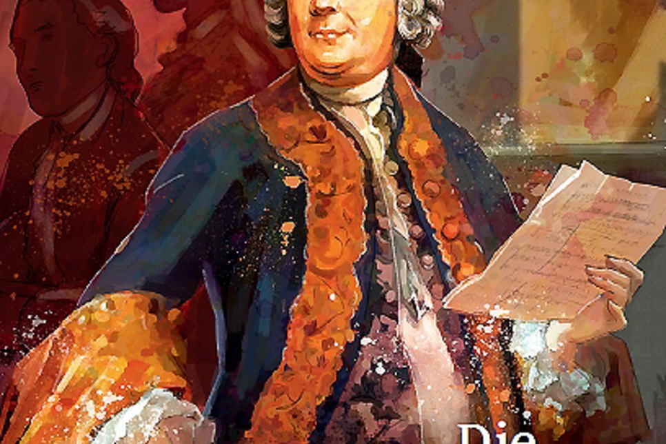 Die Titelseite des neuen Buchs über »Die Brüder Graun« – drei Musiker im 18. Jahrhundert. Foto: LKEE/diepiktografen.de