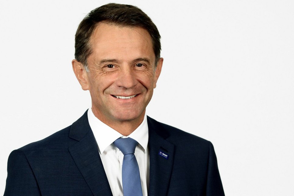 Jürgen Fuchs, Vorsitzender der Geschäftsführung der BASF Schwarzheide GmbH. Foto: BASF/Steffen Rasche