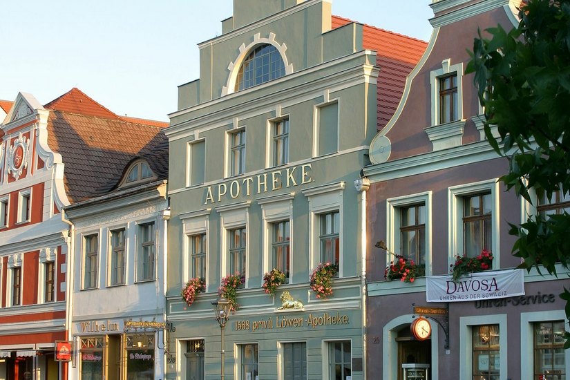 Das Apothekenmuseum am Cottbuser Altmarkt ist ein kleines Juwel, das sich lohnt, zu entdecken! Foto: Schiffner