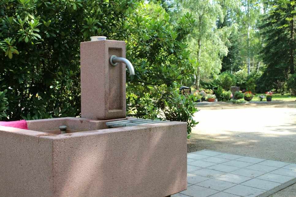 Eine der modernisierten Wasserstellen. Foto: Keil