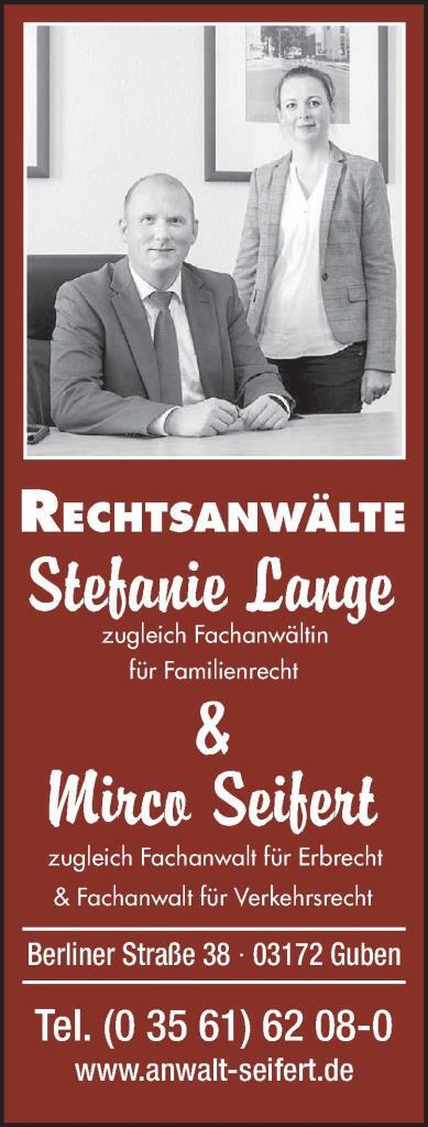 Titelseite Ra Lange & Seifert