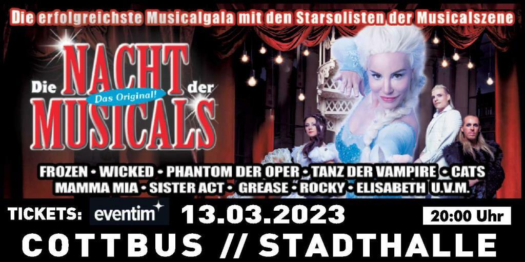 Nacht der Musicals in Cottbus