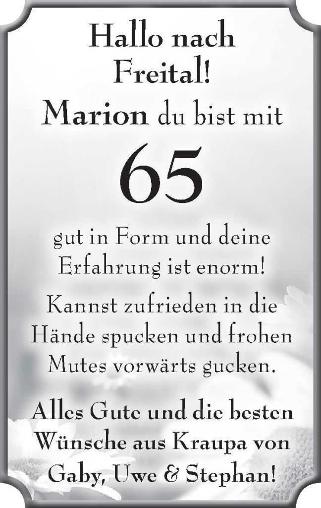 Marion - Freital