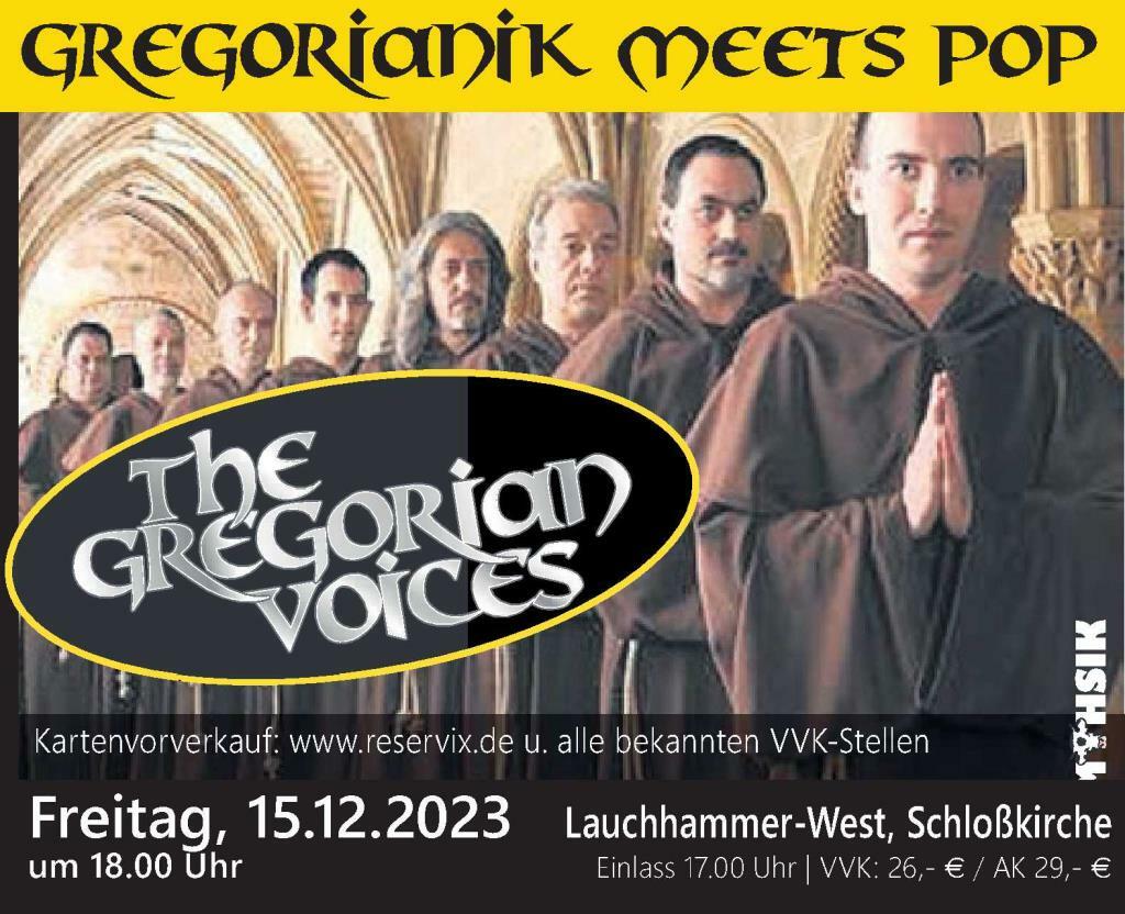 The Gregorian Voices/Lauchhammer 15.12.