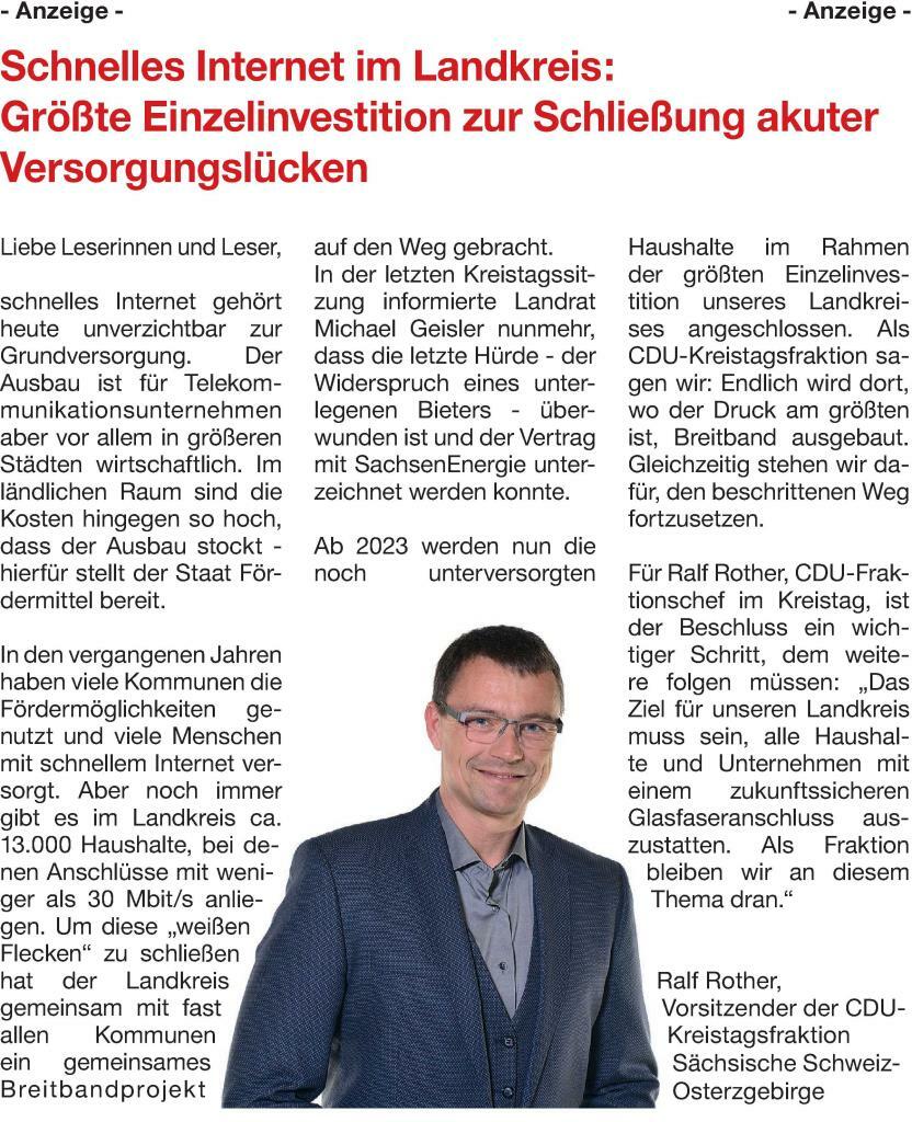 CDU Kreistagsfraktion informiert