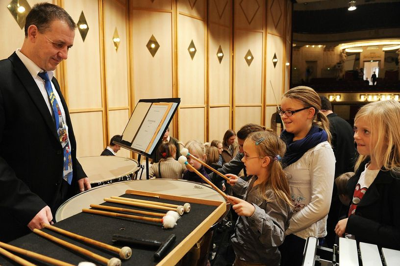Impression von einem Familienkonzert. Foto: Marlies Kross
