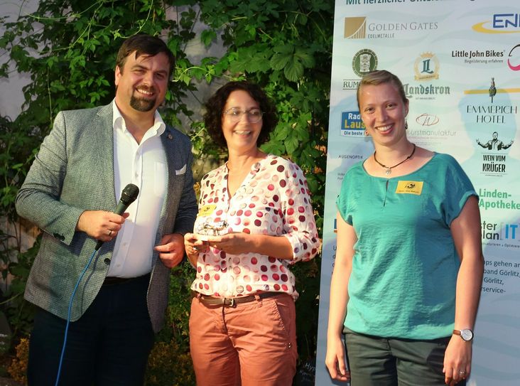 Im Juni 2019 erhielt der Tierra – Eine Welt e. V. den Löwenpreis 2019, das im August übergebene Preisgeld belief sich auf über 10.900 Euro. Foto: Lions Club Görlitz