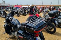Am letzten Wochenende (22. bis 24. Juli) wurde die Landeshauptstadt zum Biker-Paradies.
