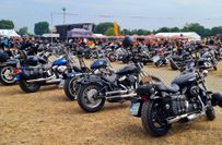 Harley Days Dresden in der "Rinne" im Ostragehege.