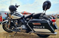 Auch die "Polizei" war vor Ort.