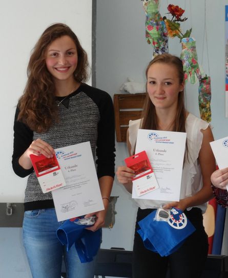 Lioba und Tina, ebenfalls aus Sebnitz, landeten auf dem vierten Rang.