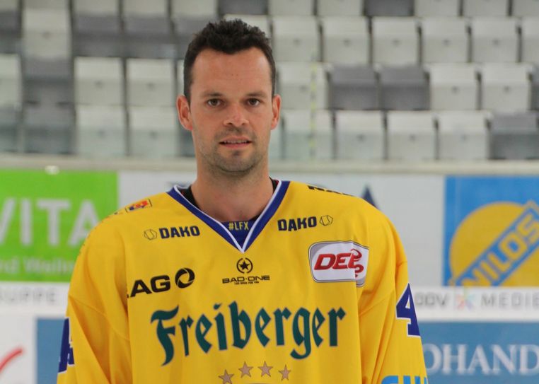 Martin Rygl verlässt die Füchse wieder. Der tschechische Verteidiger spielte zuletzt in der Extraliga für Pardubice und Karlovy Vary. Nach dem Ausfall von Verteidiger Chris Owens hatte sich der 31-Jährige in Weißwasser zu einem Probetraining angeboten. Foto: Keil
