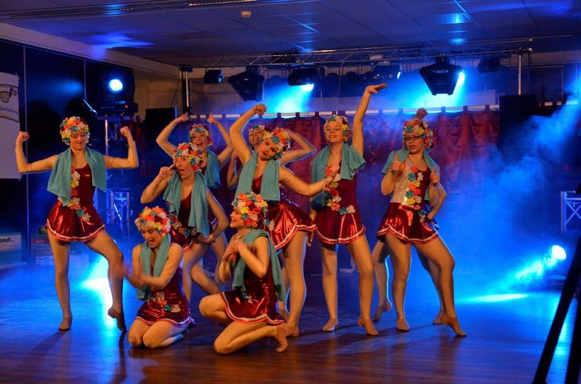 Nicht nur Klamauk: Bei wochenlang einstudierten Choreographien zeigt die Tanzgruppe ihr Können. Foto: Elferrat Gebau