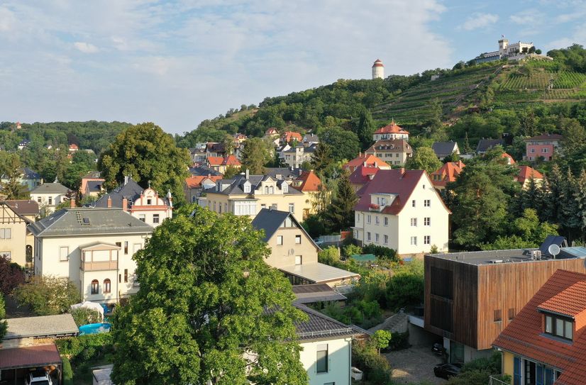 In Radebeul ist jeder freier Wohnraum knapp.