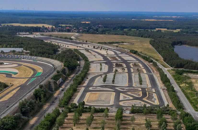 Die Citykurse vor dem Lausitzring.