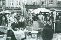Buttermarkt auf dem Neustädter Markt.