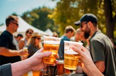 Das 1. Pirnaer Bierfest findet auf dem Gelände des Brauhaus Pirna statt.