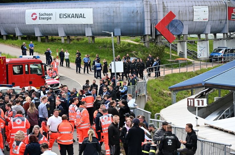 Zahlreiche Einsatzkräfte waren für das fiktive Übungsszenario vor Ort.