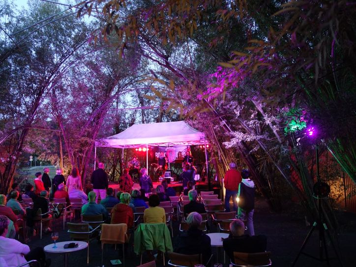 Konzert 2022 in der Burger Weidenburg.