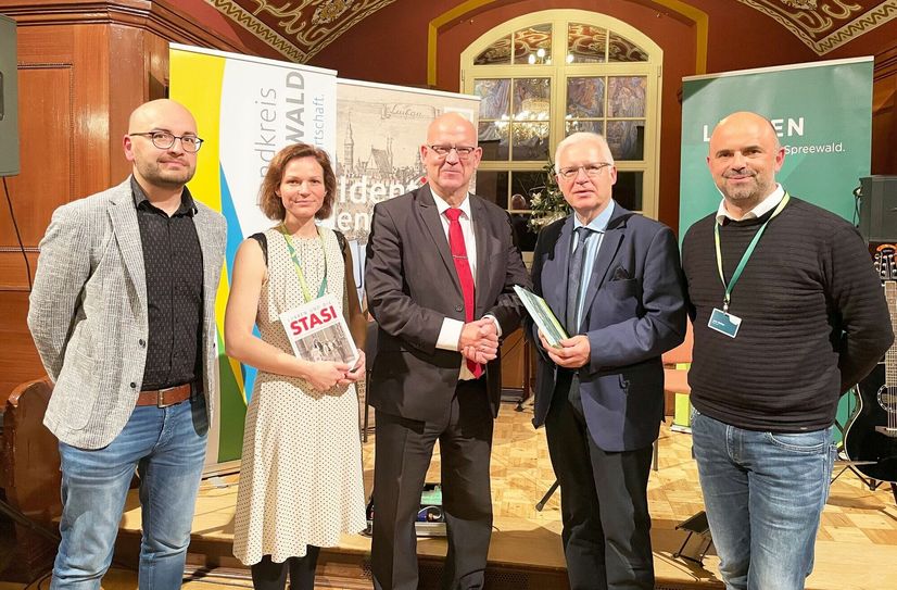 Eröffnung der Sonderausstellung »Stasi in Lübben. Zum Wirken der Kreisdienststelle des MfS in Lübben und in der Region«.