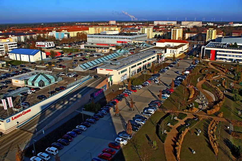 Hoyerswerda – hier ein Blick vom Lausitz-Tower – bietet mit der Lausitzhalle beste Voraussetzungen für den MDR Musiksommer. Foto: Silke Richter