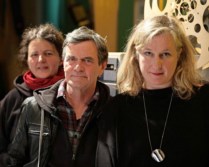 Die Festivalleitung: Antje Schadow, Andreas Friedrich und Ola Staszel (v.l.n.r.). Foto: Hannes Rönsch