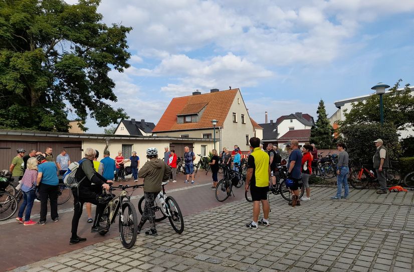 Im vergangenen Jahr gab es auch eine Radtour durch das Amt Plessa.