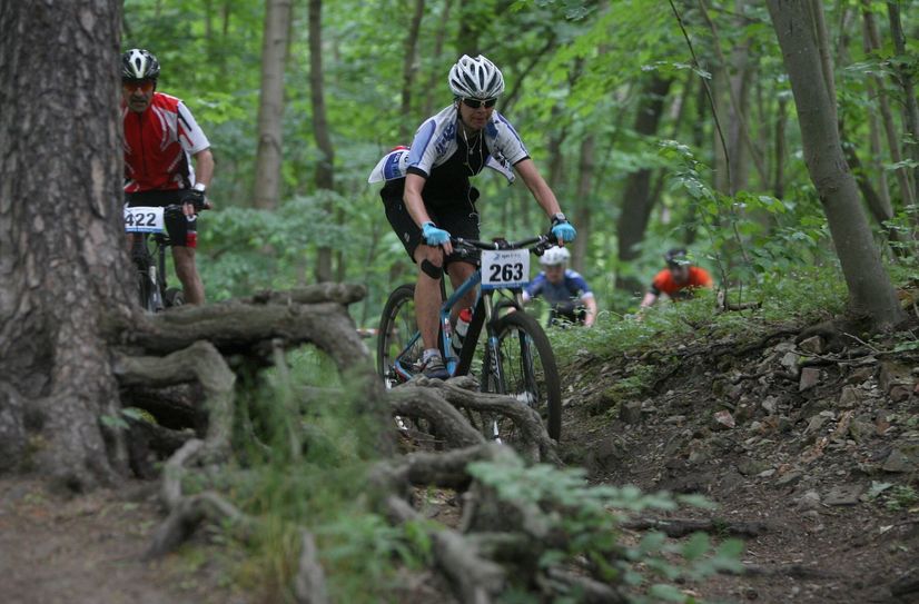An Pfingstmontag können sich Radler aller Altersklassen in der Dresdner Heide messen.