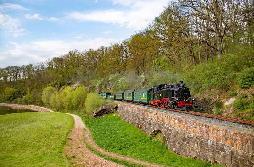 Die Weißeritztalbahn emfpängt zu Ostern einen besonderen Passagier mit langen Ohren.