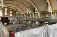 Jahnhalle auf der Galerie