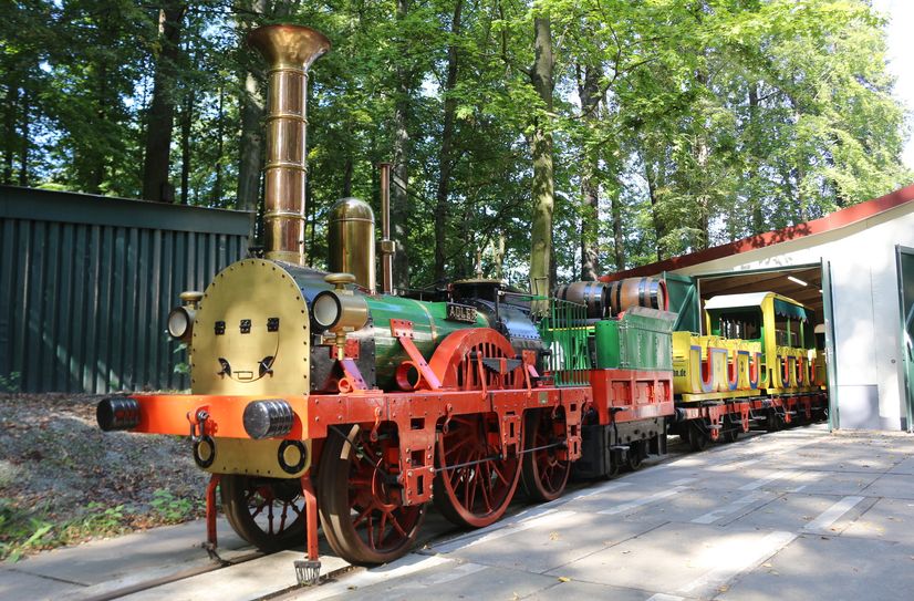 Die Parkeisenbahn startet am Ostersamstag in die neue Saison.
