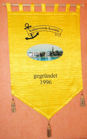 Fahne des Kreinitzer Kulturvereins.