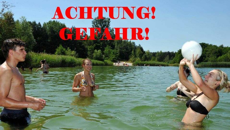 Der Sachsendorfer Badesee im Süden der Stadt gilt als einer der beliebtesten Seen von Cottbus. Momentan gibt es jedoch eine Gesundheitswarnung aus dem Rathaus. Foto: Archiv / Helbig
