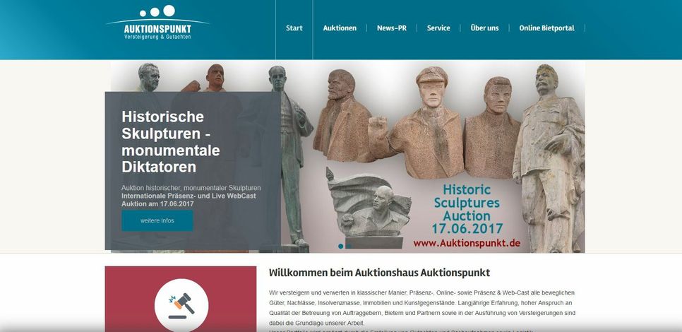 Screenshot: www.auktionspunkt.de