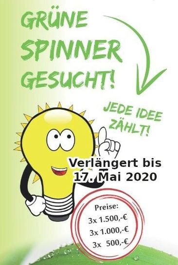 Fristverlängerung bis zum 17. Mai 2020.