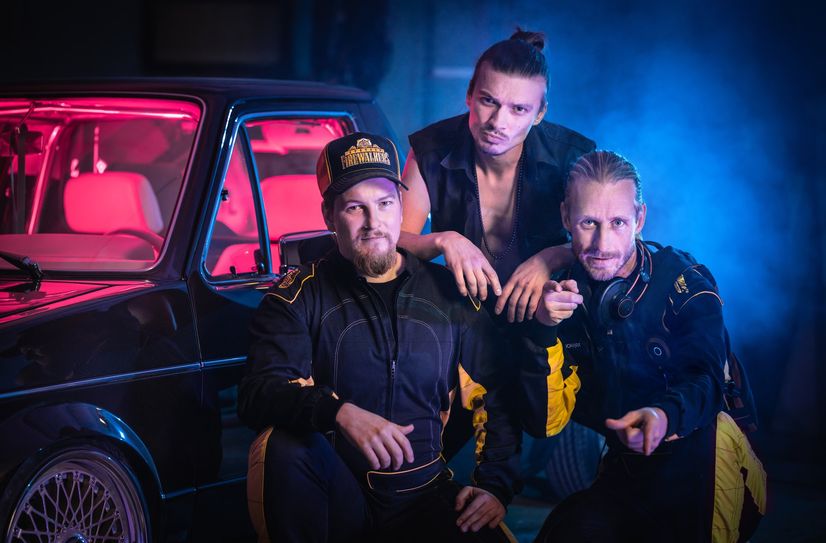 Spielen am Stadtfest-Freitag auf dem Marktplatz: The New Hornets.