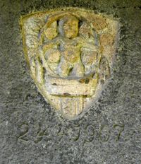 Ein Putto als Architektenzeichen Hans Erlweins.