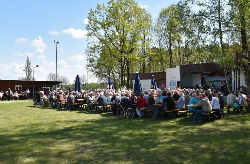 Das Festgelände bietet Platz für bis zu 1000 Besucher.