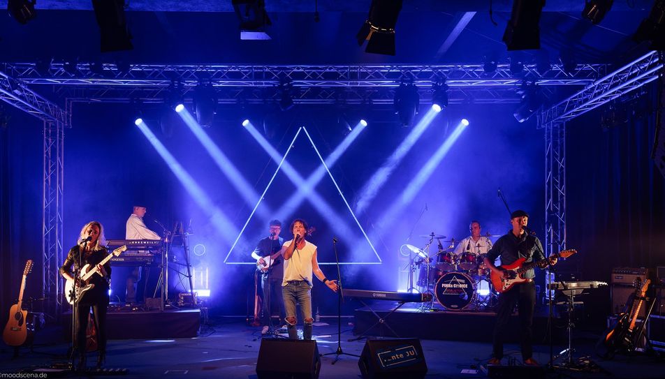 Die Band PINKs CHOICE beim Live-Konzert aus der Tonhalle Düsseldorf.