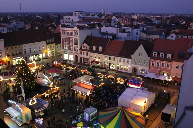 Viele Städte in der Region wollen trotz Corona-Bestimmung an ihren Weihnachtsmärkten festhalten. Wenn auch nicht immer in altbewärter Form. Foto: Stadt Senftenberg