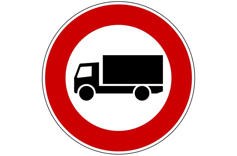 Landrat Michael Geisler will sich für das Lkw-Verbot stark machen.